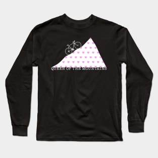 Cyclist Queen of the Mountains Climbing Love Long Sleeve T-Shirt